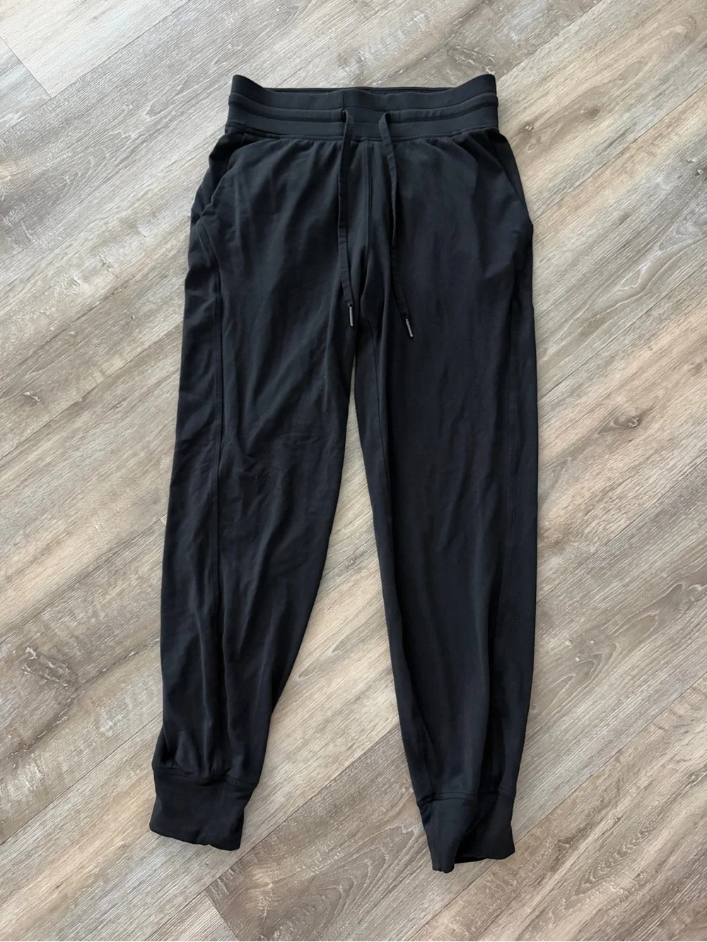 lululemon athletic black joggers